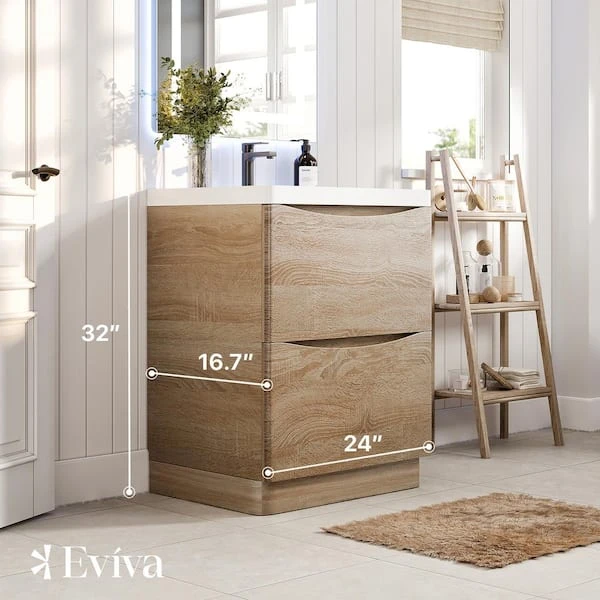 Oak Modern Bathroom Vanity size Oak Modern Bathroom Vanity size