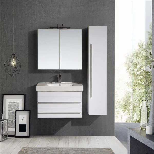 Dodrefn Ystafell Ymolchi Gorffen Melamine Ymarferol