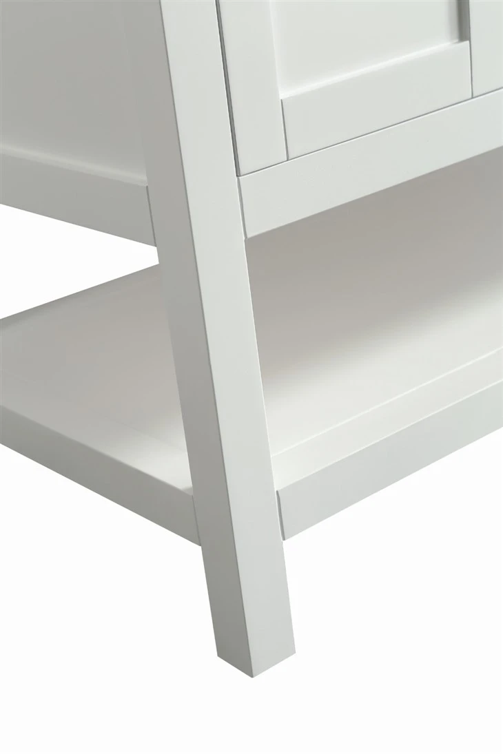 Atmospheric White Bathroom Vanity