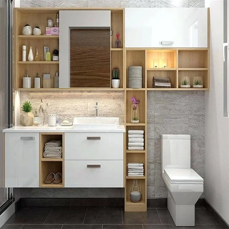 Cabinetau Ystafell Ymolchi Modern Ewropeaidd