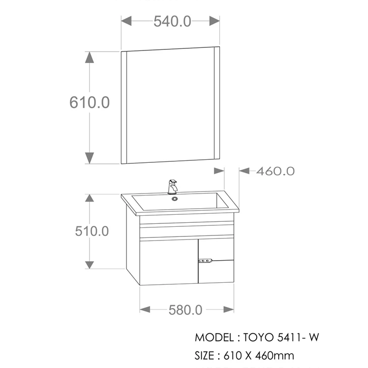 PVC bathroom